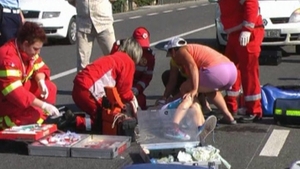 Accident cumplit în județul Brașov! Un copil de 8 ani este în comă după ce a trecut strada prin loc nepermis