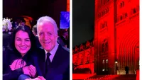 Piero Ferrari și soția sa, Romina Gingasu, au oferit o șansă la viață unor copii bolnavi de inimă! Muzeul de Istorie Naturală din Londra a fost luminat în roșu Ferrari, cu această ocazie