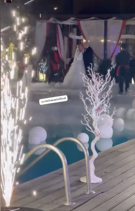 Cristina Vasiu s-a căsătorit/foto: Instagram