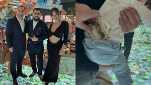 Fiul lui Pescobar a împlinit un an! Câți bani a dat patronul Tavernei Racilor la lăutari + Ce a ales micuțul Marc Paul de pe tăviță