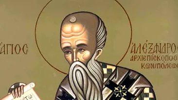 Astăzi îl sărbătorim pe Sfântul Ierarh Alexandru. Nu uita să le urezi celor dragi “La mulți ani”!