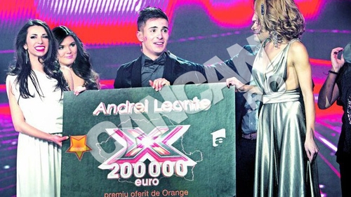 Culmea modestiei! Andrei Leonte nu s-a atins de premiul de 200.000 de euro de la "X Factor"! "Inca stau cu chirie si merg cu metroul"