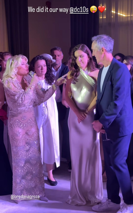 Loredana Groza, Simona Halep și antrenorul Darrel Cahill/ sursă foto: Instagram