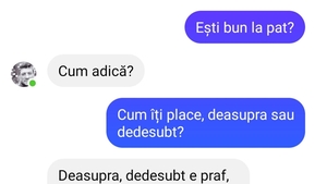Bancul începutului de săptămână | "Ești bun la pat?"
