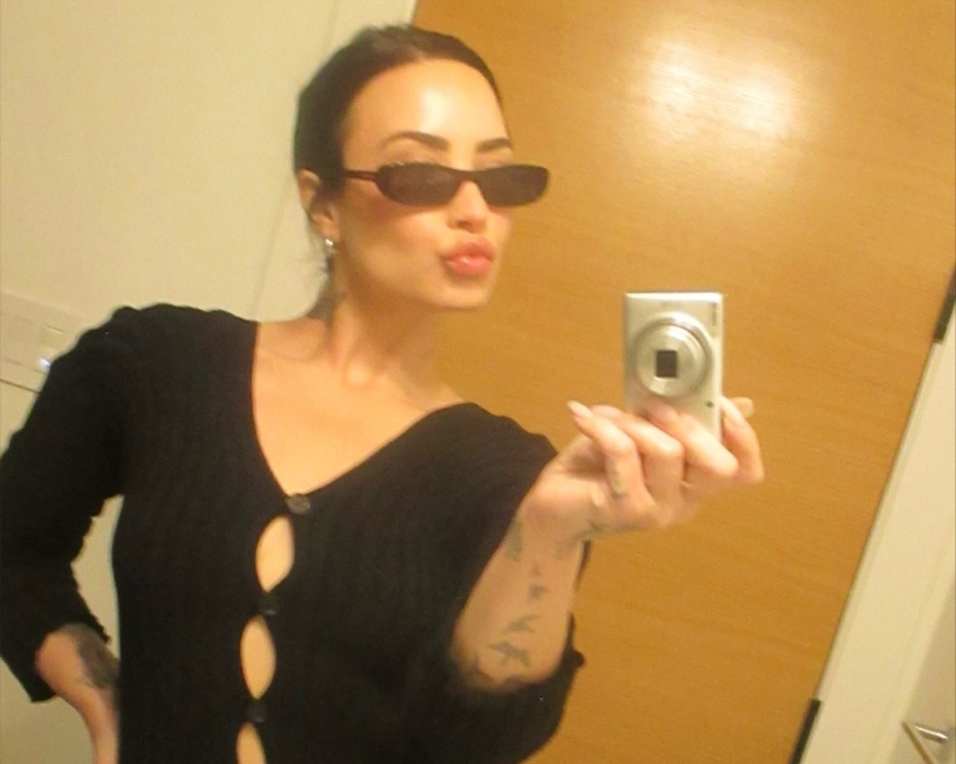 Demi Lovato și-a schimbat viața datorită soțului, sursa-captură social media ddlovator