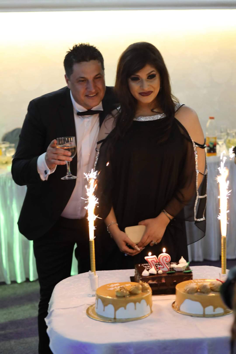 Lavinia de la "X Factor", alături de Bogdan, soțul ei (Foto: Arhiva personală)