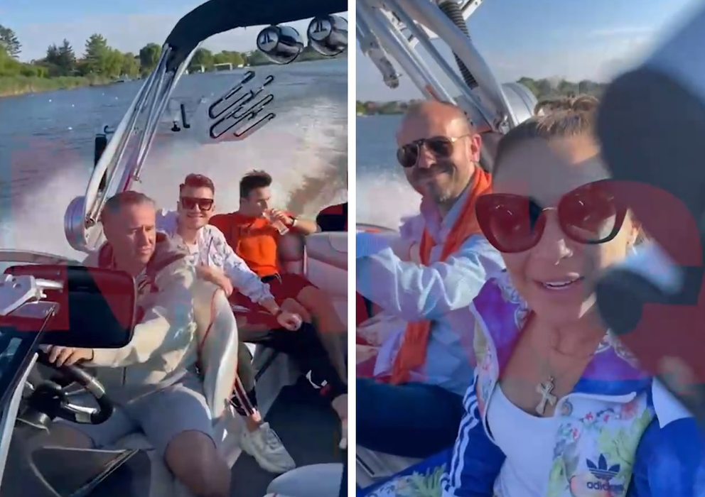 Ultimele imagini cu Laurențiu Reghecampf și Anamaria Prodan, în aceeași barcă, înainte de vestea divorțului