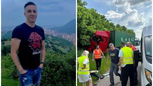 Un șofer român de TIR a devenit erou în Germania. Nikolas a salvat viața cuiva, fără să ceară nimic în schimb: „Trebuia să opresc”