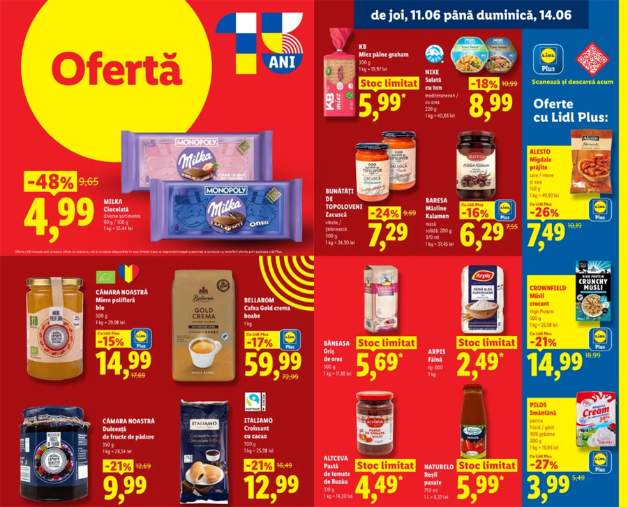 Cea mai mare reducere din LIDL. Produsul ieftinit cu 48% începând de astăzi