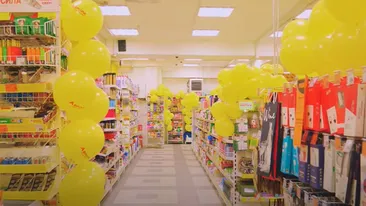 Primul magazin care vinde produse de la 1 leu s-a deschis în România. Lanțul Aurora Multimarket are o sucursală în Suceava