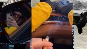 Cum a “apreciat” fiul milionarului Frutti Fresh un Ferrari GTC4 Lusso de 300.000 de euro. S-a urcat cu picioarele încălțate pe bordul îmbrăcat în piele și…