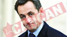 Contre intre Bush si Sarkozy
