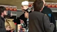 Vlogger împușcat în timp ce făcea un videoclip. Scene tulburătoare într-un centru comercial | VIDEO