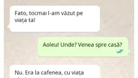 BANCUL ZILEI | Fato, tocmai l-am văzut pe 'viața ta'! POZE