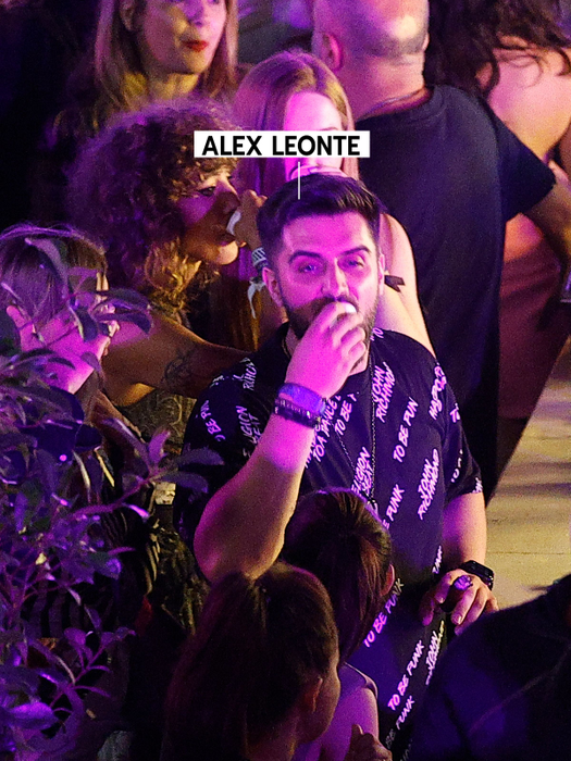 Alex Leonte e provocat cu încă un shot (Foto: CANCAN.RO)