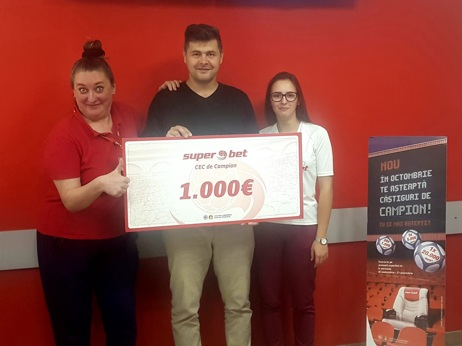 Superbet a creat un nou campion la câștiguri. Luni se extrage Marele Premiu!