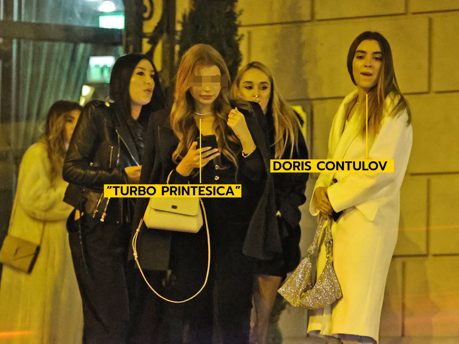 ”Turbo Prințesica”, alături de Doris. fosta iubită a lui Ionuț Radu (Foto: CANCAN.RO)