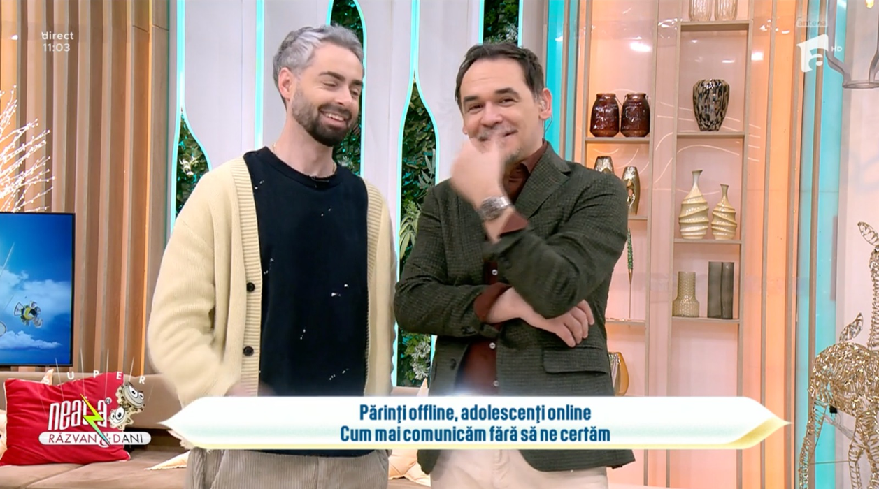 Răzvan Simion nu s-a putut abține în ultima apariție a Ruxandrei Luca la Neatza. A râs cu lacrimi, când a văzut-o cum s-a îmbrăcat