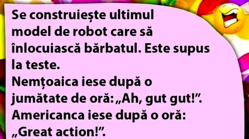 BANCUL ZILEI | Nemțoaica, americanca și olteanca