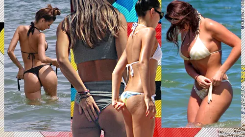 Top 40 de vedete puse în dificultate de bikini. Bianca Drăgușanu,  Anda Adam sau Diana Munteanu și-au băgat mâna în ... 