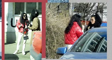 Doinița Oancea și Majda Aboulumosha, confidențe în plină stradă. Cum le-am surprins pe „Surorile Marmeladă” în Floreasca