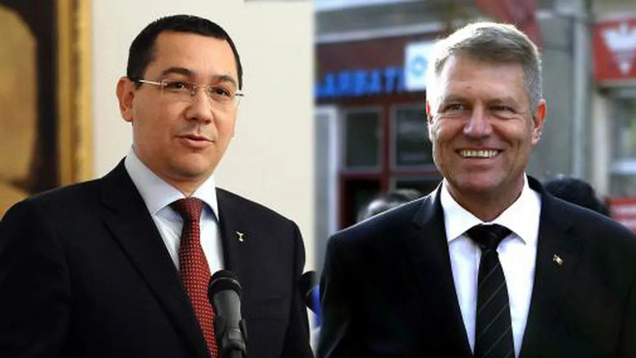 VICTOR PONTA vrea ca IOHANNIS să dea cu subsemnatul la DNA!