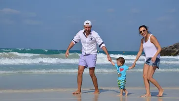 Catalin Maruta este tatic de weekend. Il invata pe David cu muzica de calitate si l-a dus la concertul lui Banica Jr.