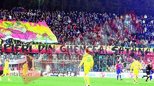 A plecat "pe burta" din Ghencea