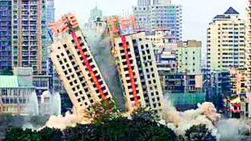 Au ramas cu blocul intr-o rana