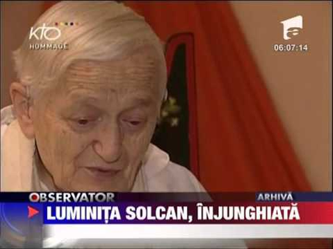 Părintele Roger a murit la scurt timp după ce a fost lovit cu un cuțit de Luminița Solcan