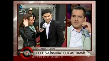 Liviu Varciu: Pepe a muscat Da-ul in fata starii civile