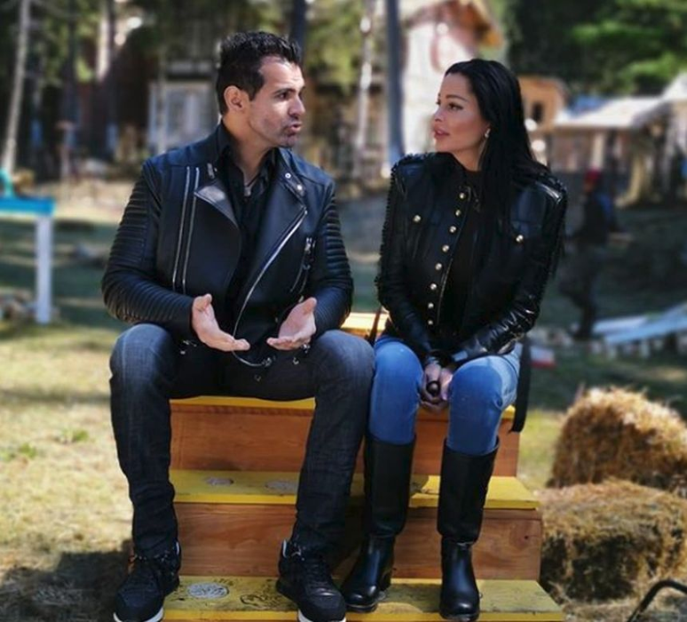 Florin Pastramă şi Brigitte Năstase
