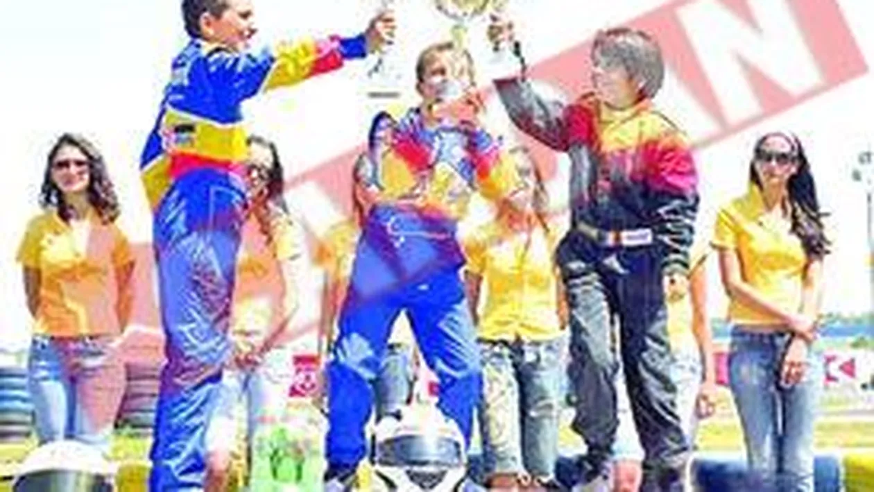 Calin Popescu Tariceanu Jr. si Alexandru Vanghelie, rivali pe pista de carting