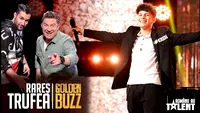 Cum se dă Golden Buzz în sezonul 11 de la Românii au Talent. Un fost operator Pro TV s-a dat de gol