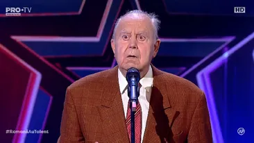 Cine este Dumitru Hermeneanu, concurentul de 85 de ani care a impresionat juriul de la Românii au talent: „Beam cu Stela Popescu”