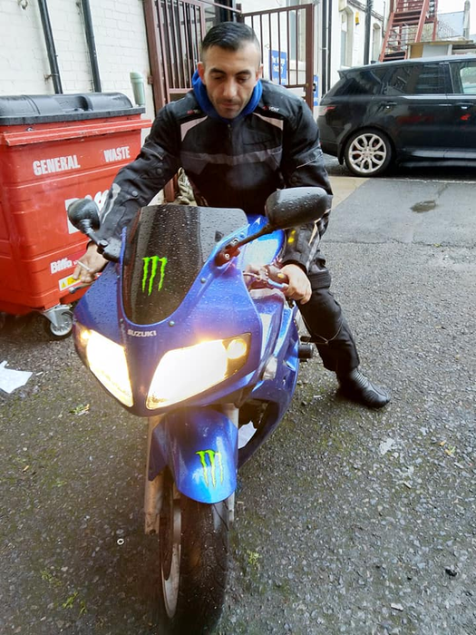 Valentin Sîmbiteanu avea o pasiune pentru motociclete