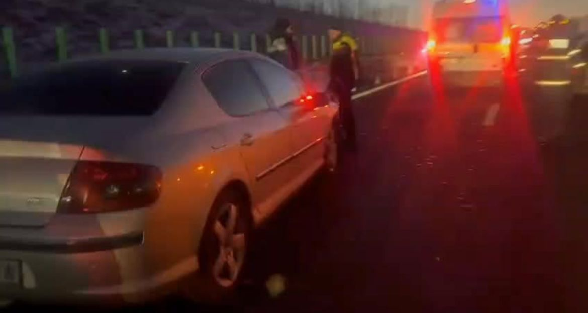 Accident cu 10 mașini în Olt: s-a activat Planul Roșu de Intervenție! Sunt implicate 27 de persoane