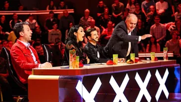 Golden buzz la ”Românii au talent”. Florin Călinescu a rămas mut! Ce a putut să-i facă.... ”Sunt fleașcă...”