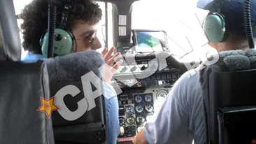 Ce scuter sau bicicleta? Victoras Micula se duce la scoala cu un elicopter de doua milioane de euro