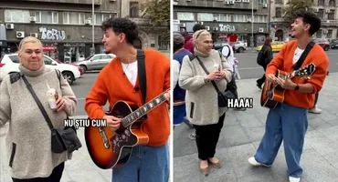 Ioana Tufaru a dat de Emilian pe stradă și s-au pus pe cântat! Ce voce are fiica Andei Călugăreanu