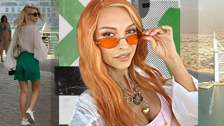 CANCAN.RO a găsit-o pe străzile din Dubai pe Andreea Bălan! Cu cine își petrece timpul jumătatea blondă a trupei ”Andre”