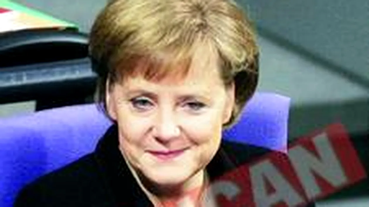 Angela Merkel, microbista inraita