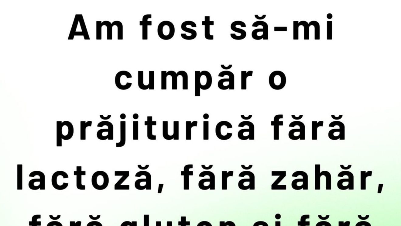 BANCUL ZILEI | Cum arată prăjitura dietetică