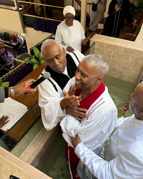 Denzel Washington. Foto: Instagram / Historic Kelly Temple Church of God in Christ
