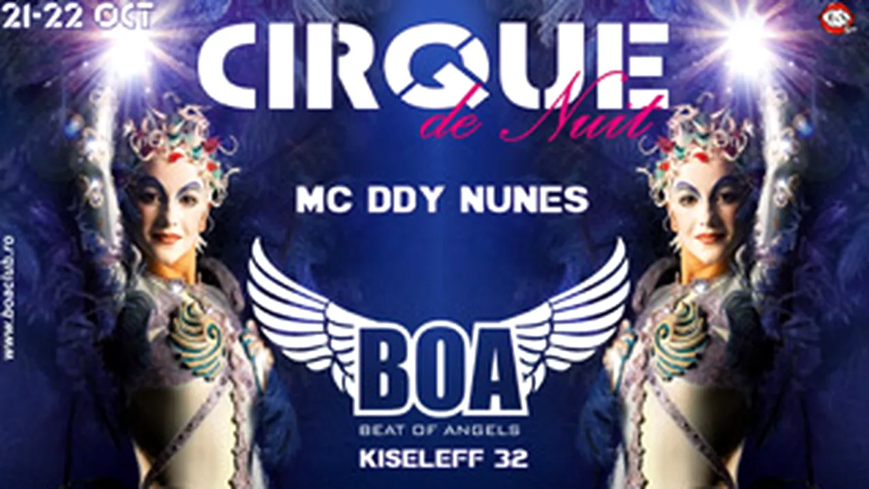 Un club se trasforma in arena de circ printr-un show in premiera, creat de Cirque du Nuit!