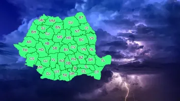 Vremea din Români intră sub zodia viiturilor după ultima prognoză meteo transmisă de ANM pentru 12 și 13 iulie