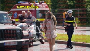 NEWS ALERT! Eduard Uzunov, implicat într-un accident rutier cu un motociclist. FOTO & VIDEO