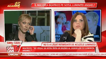 LOVITURĂ DE TEATRU! Luminita: Pisica blândă zgârie rău! Ce a putut să zică Beatrice că să îi declanşeze reacţia asta!