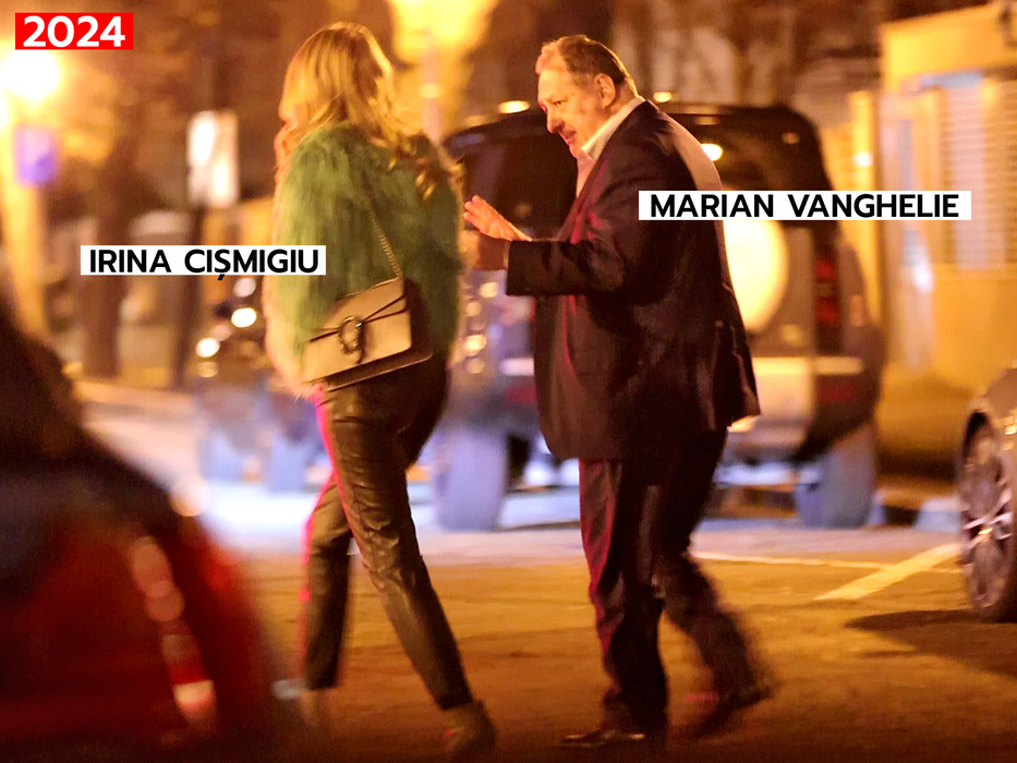 Marian Vanghelie și Irina Cișmigiu, împreună în cartierul Floreasca