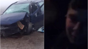 Accident cumplit în Iași, transmis live pe Facebook. Trei tineri au fost răniți